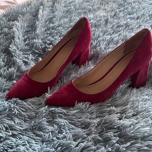 Marc Fisher Burgundy Women's Heels